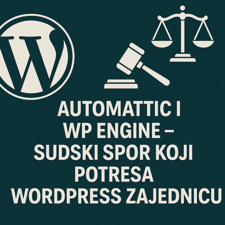 Automattic i WP Engine - sudski spor koji potresa WordPress zajednicu