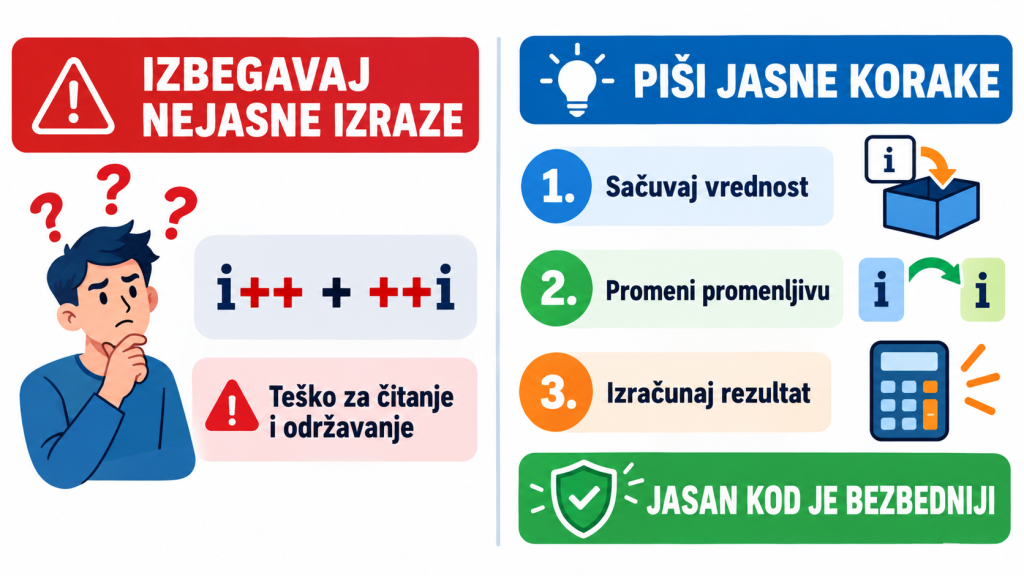 Bezbedno izračunavanje izraza bez nejasnih sporednih efekata